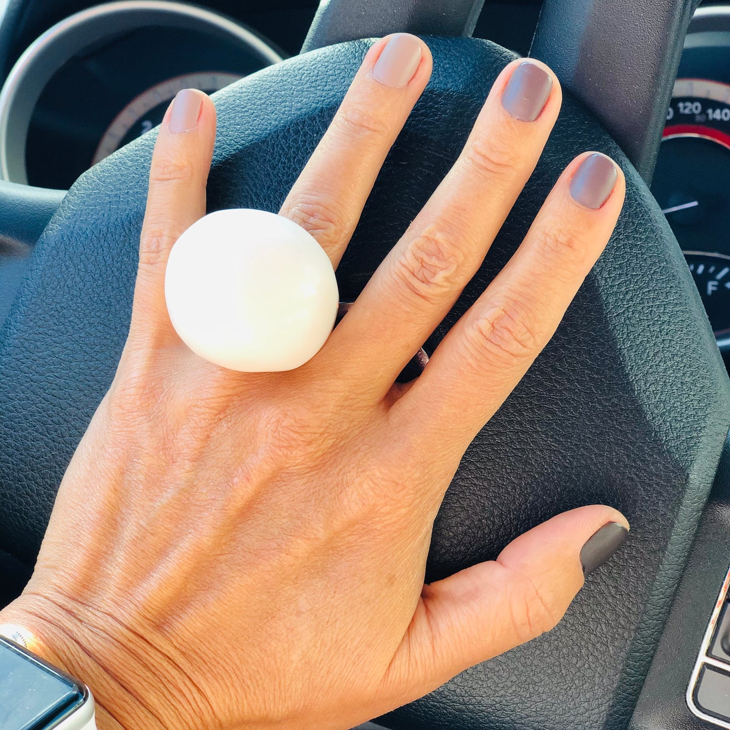 1 ANILLO Piedra 🪨 en Resina Especial