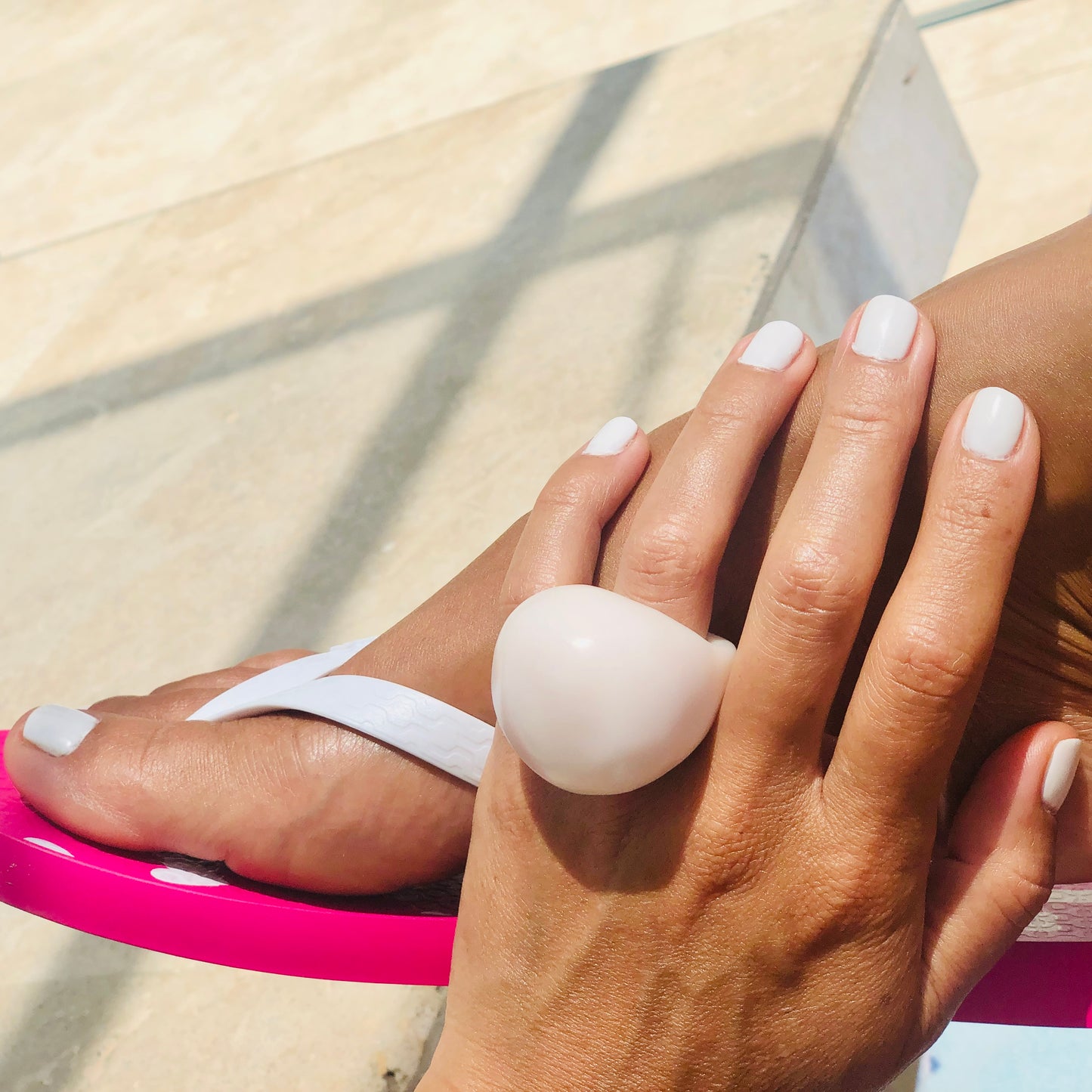 1 ANILLO Piedra 🪨 en Resina Especial