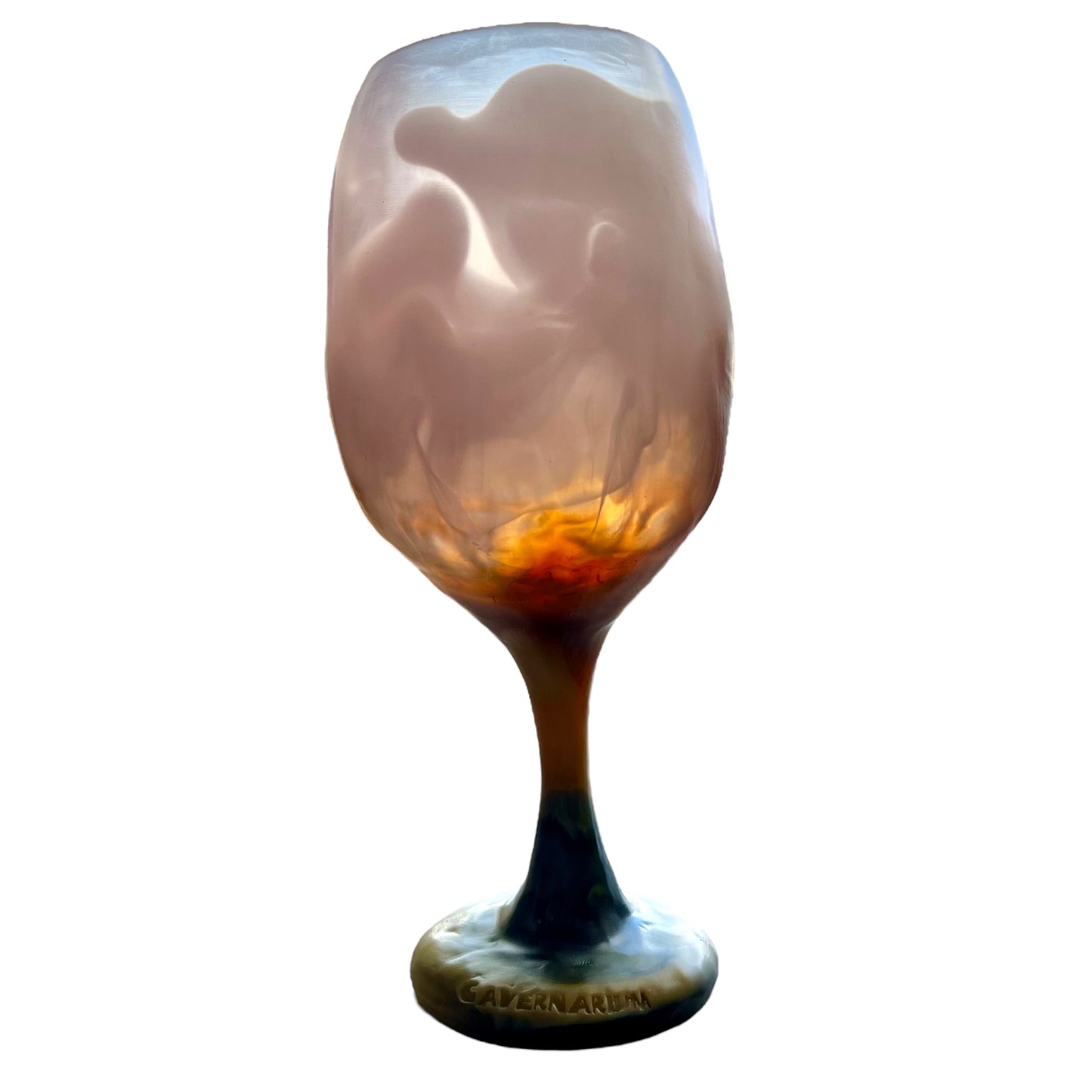 1 COPA de VINO 🍷 Grande en Resina Especial 375 ml.