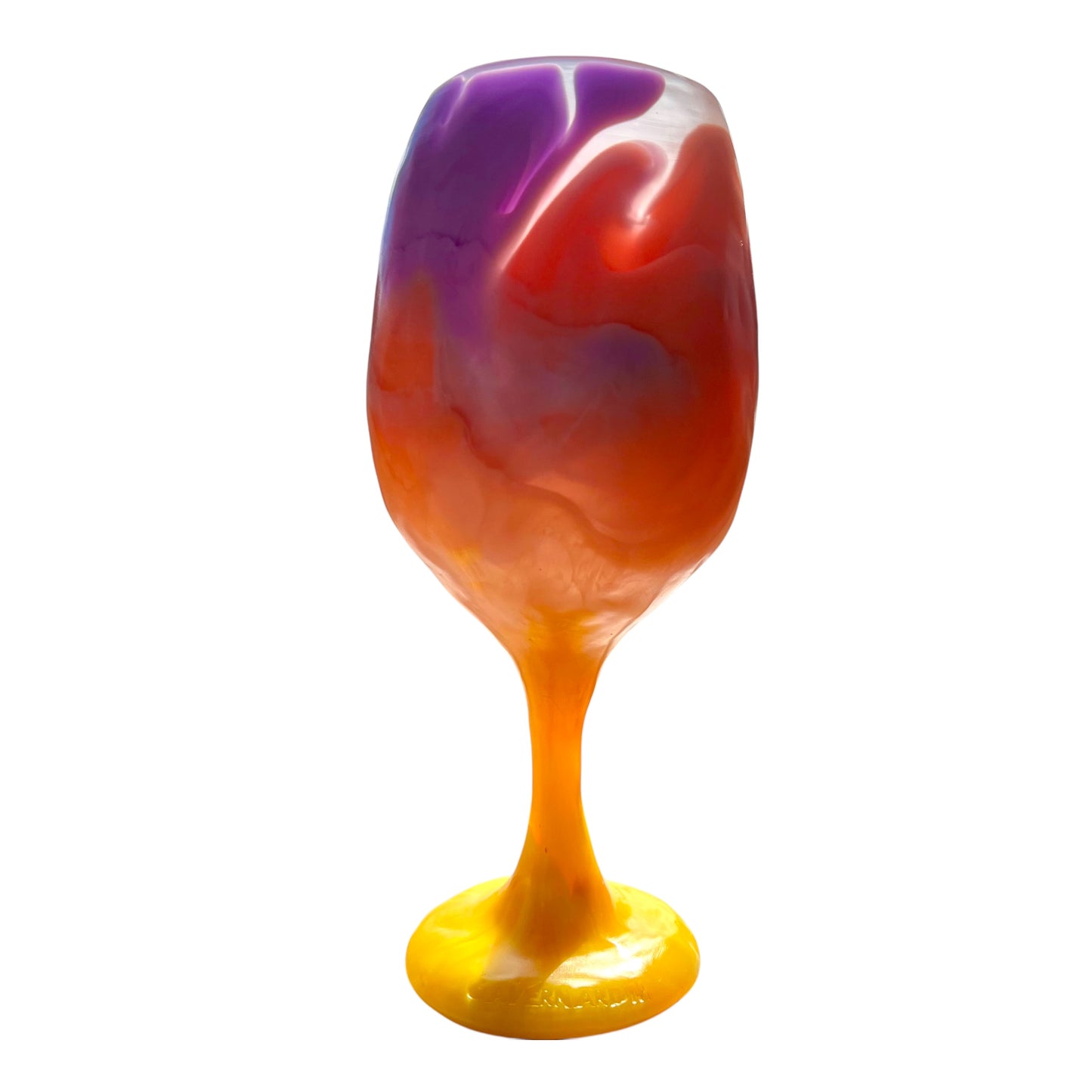 1 COPA de VINO 🍷 Grande en Resina Especial 375 ml.