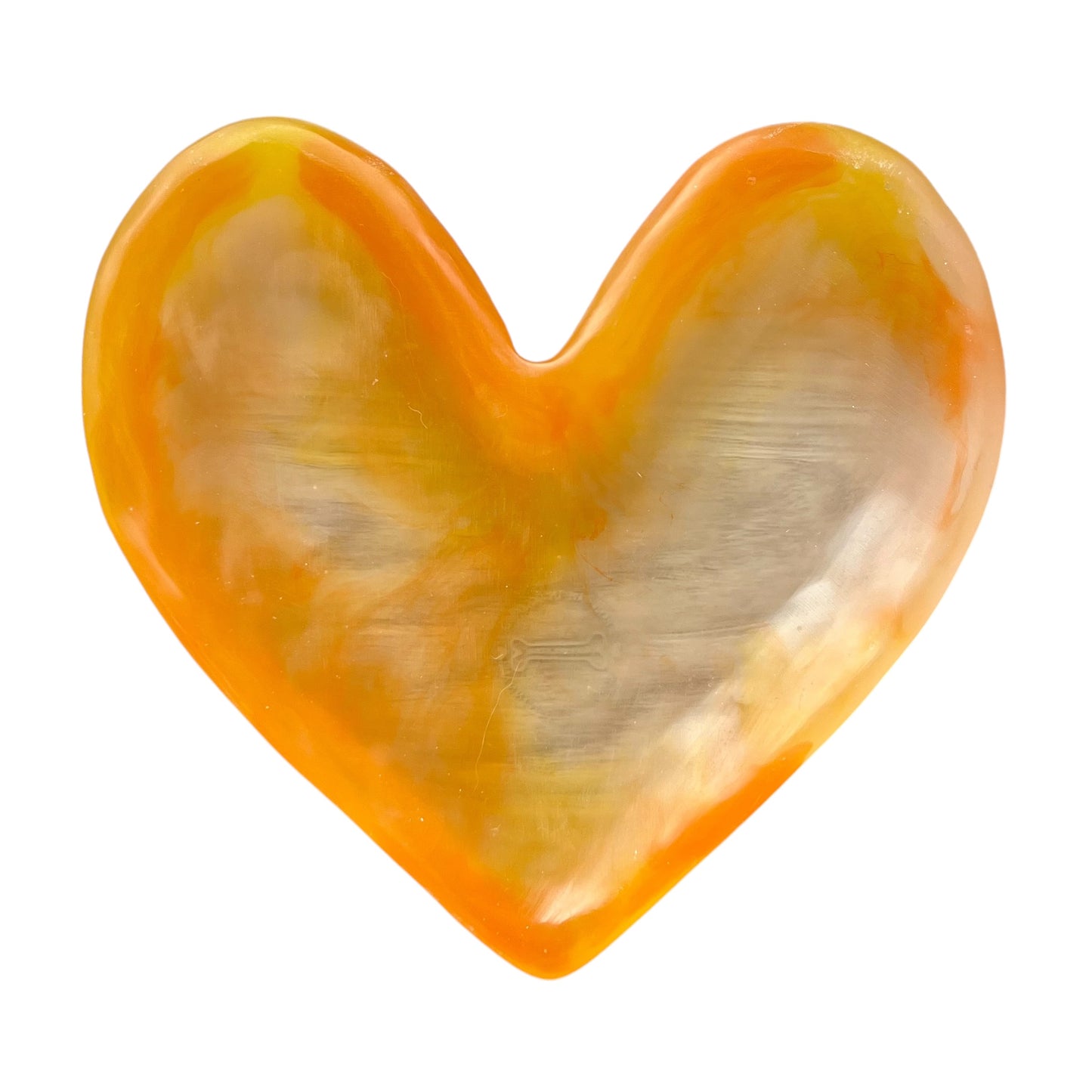 1 PLATO Corazón ♥️ en Resina Especial 17 cms