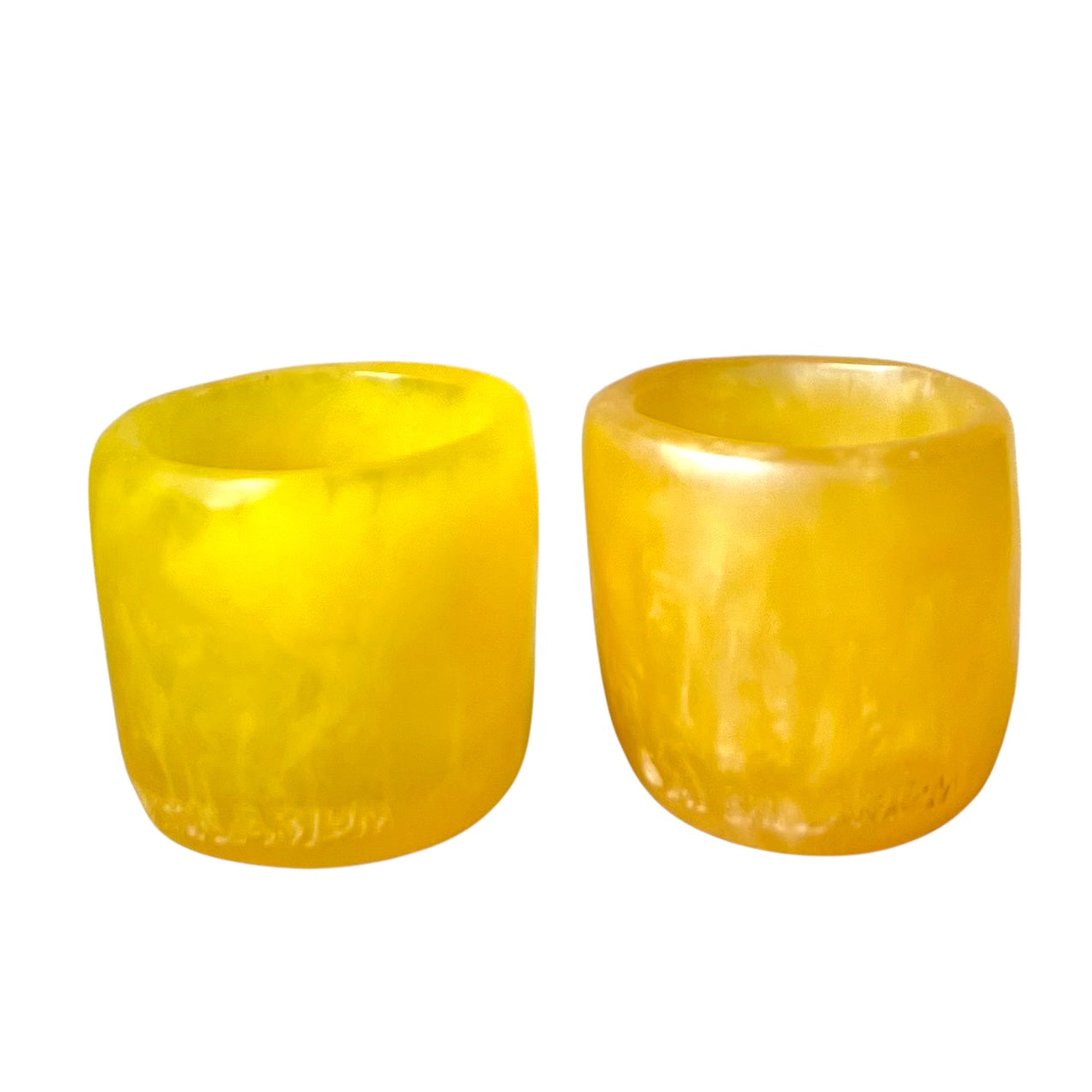 2 SHOTS bajos 🍶 en Resina Especial 50 ml.