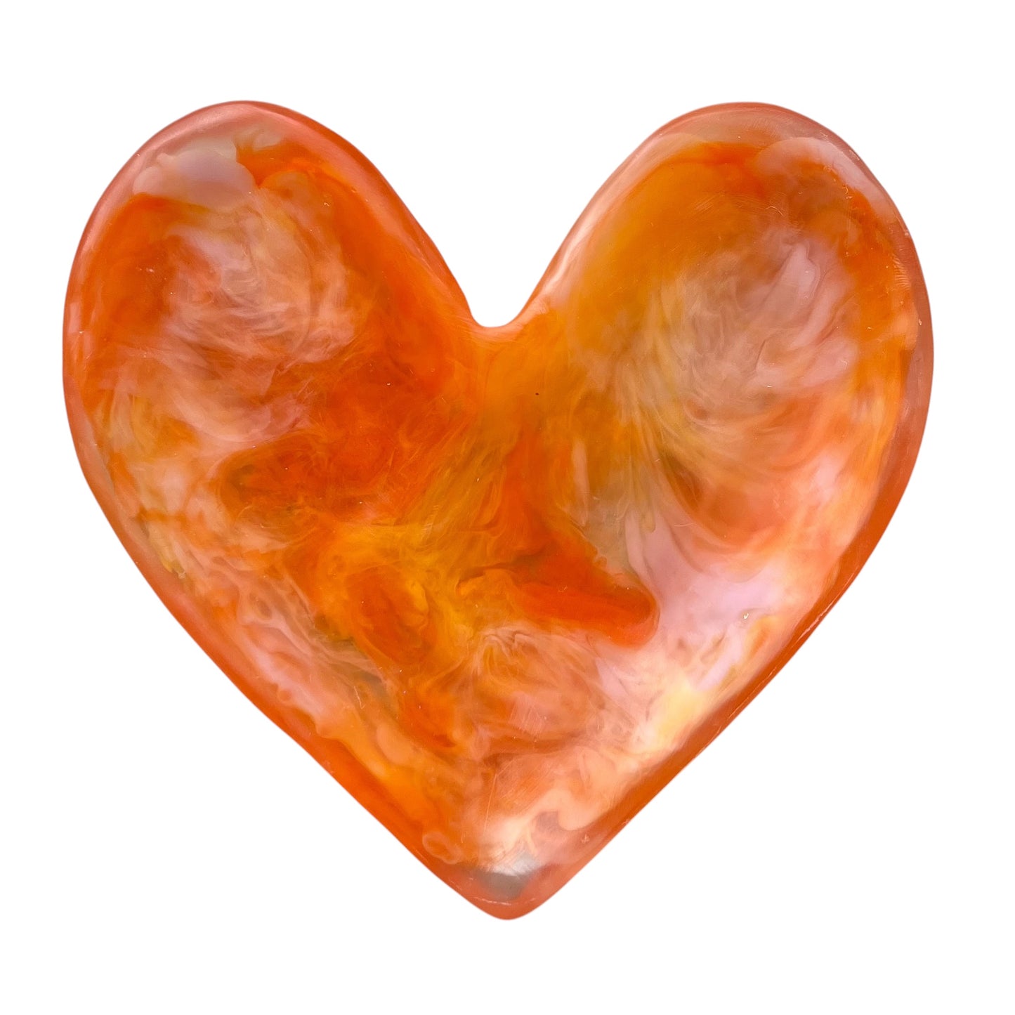 1 PLATO Corazón ♥️ en Resina Especial 17 cms