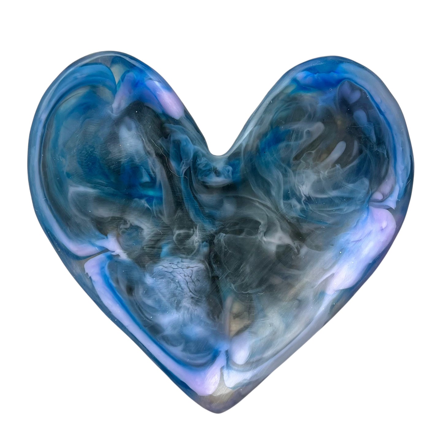 1 PLATO Corazón ♥️ en Resina Especial 17 cms