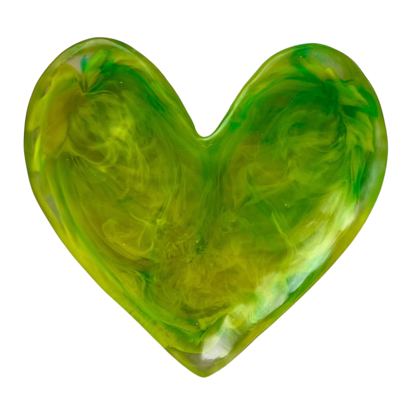 1 PLATO Corazón ♥️ en Resina Especial 17 cms