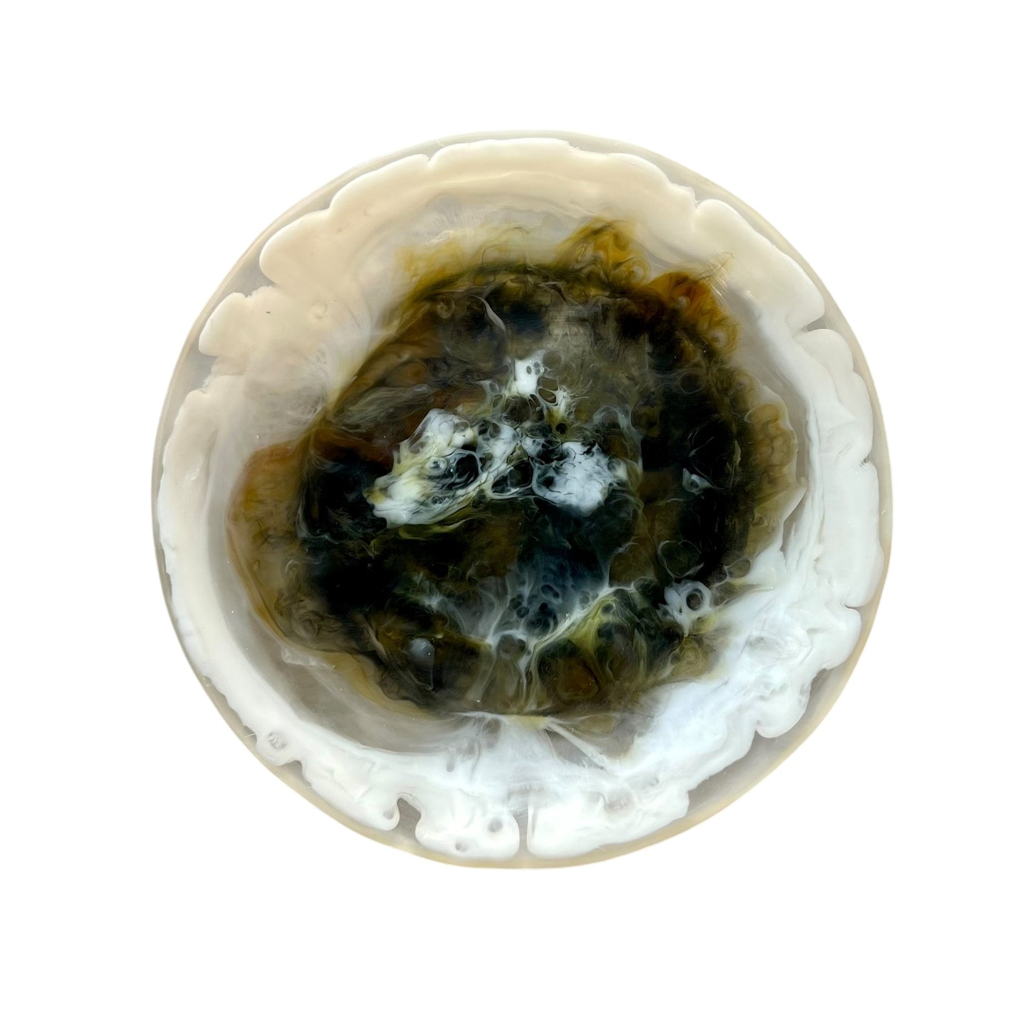 1 PLATO Redondo Mediano 🍽 en Resina Especial 20 cms