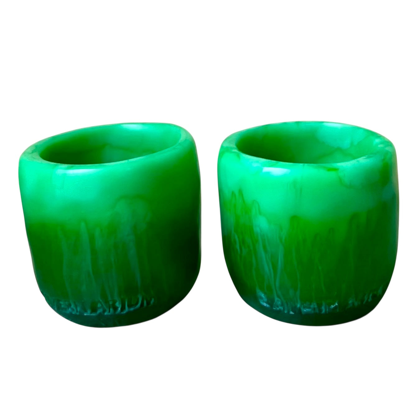 2 SHOTS bajos 🍶 en Resina Especial 50 ml.