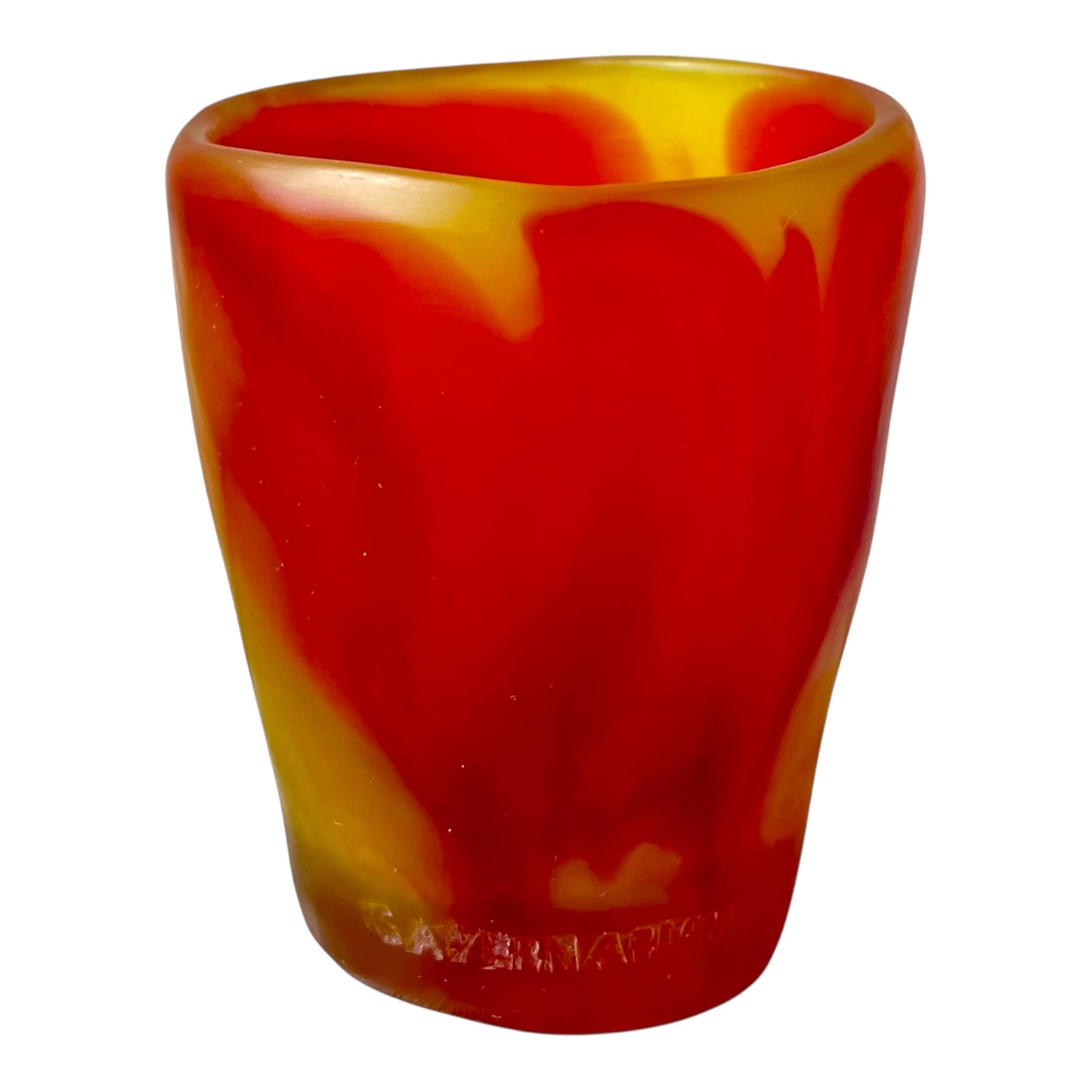 1 VASO redondo BAJO 🥛 en Resina Especial 250 ml.