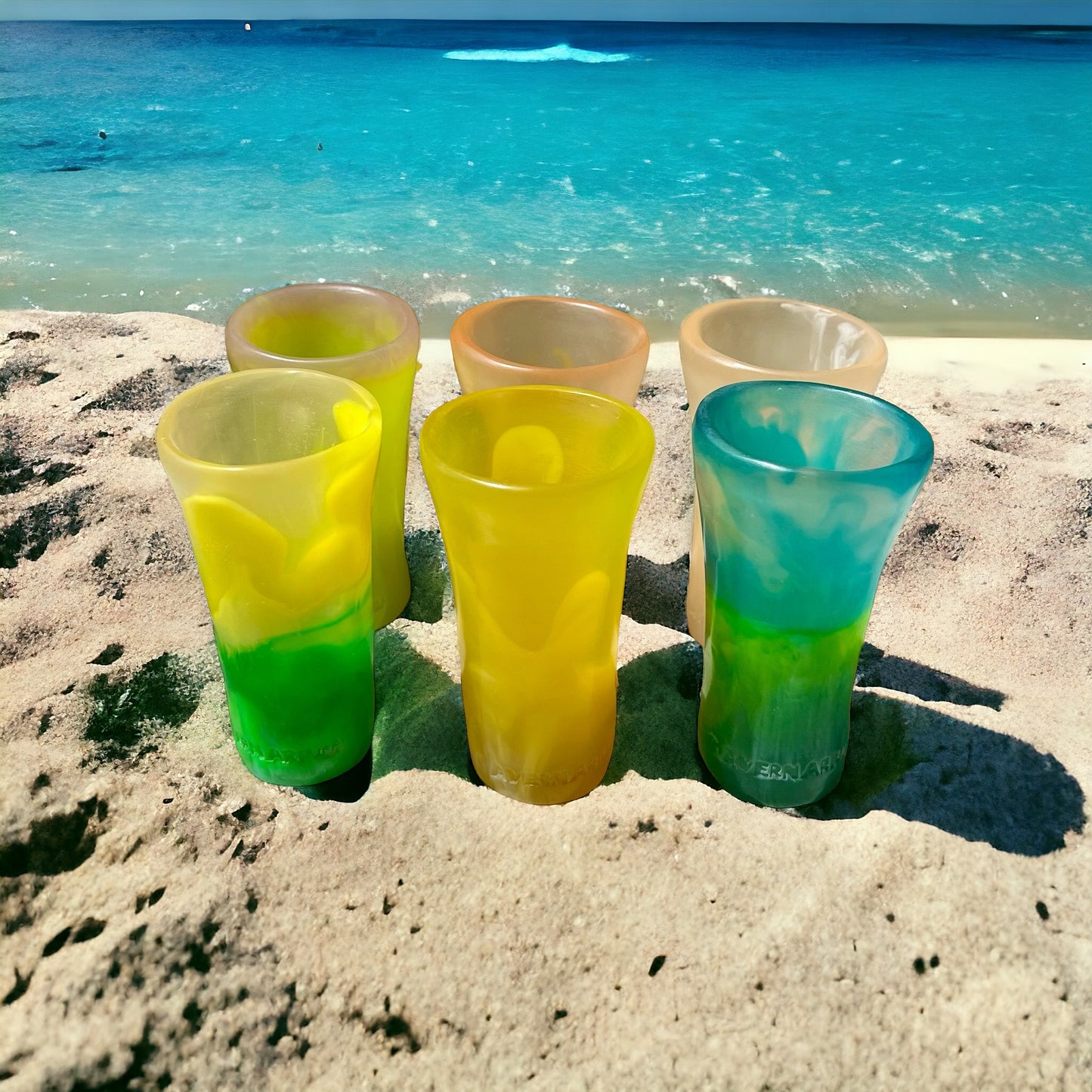 2 SHOTS Altos 🍶 en Resina Especial 50 ml.