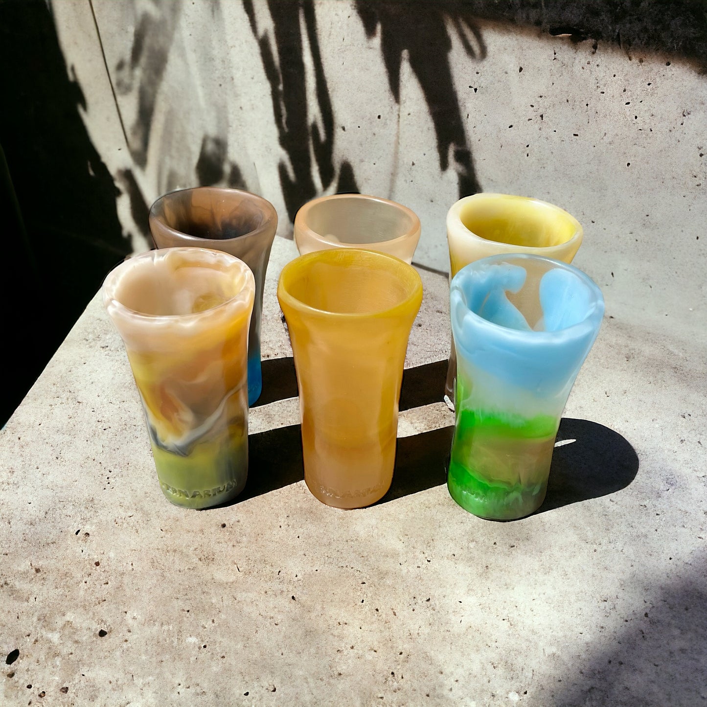 2 SHOTS Altos 🍶 en Resina Especial 50 ml.