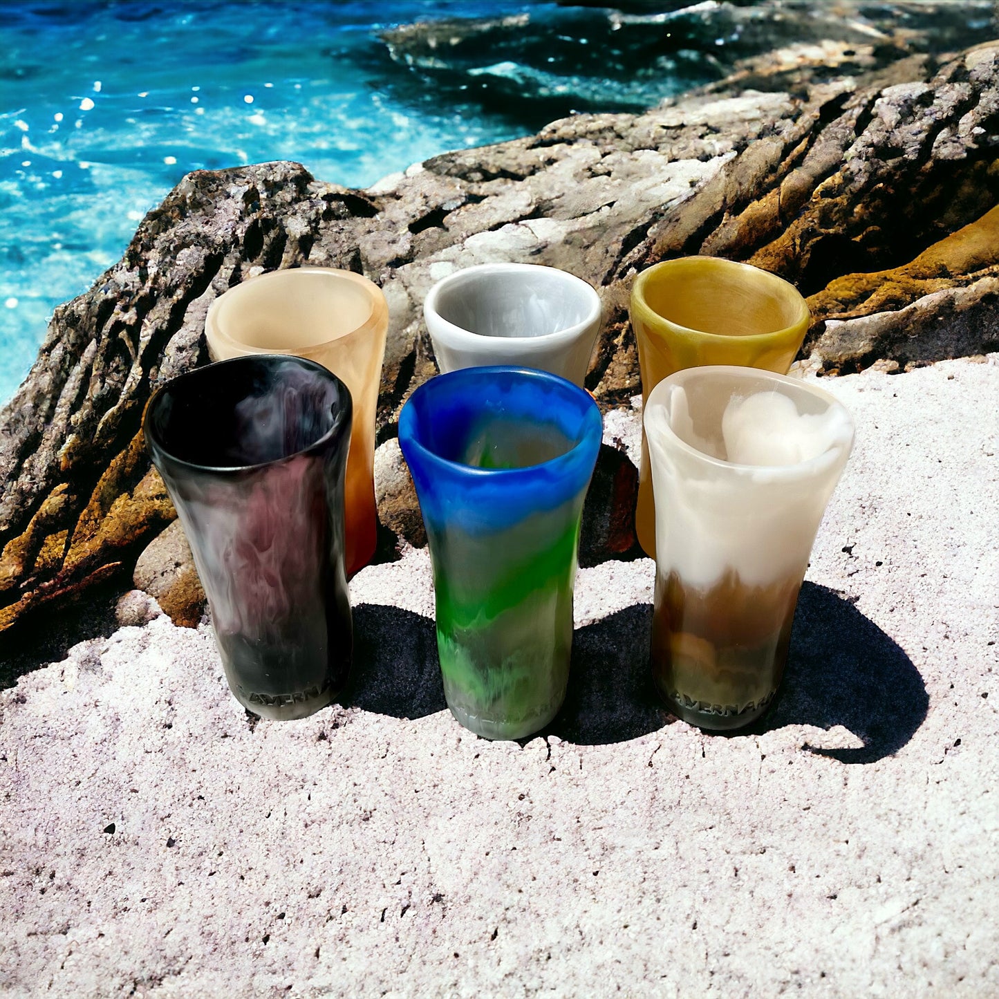 2 SHOTS Altos 🍶 en Resina Especial 50 ml.