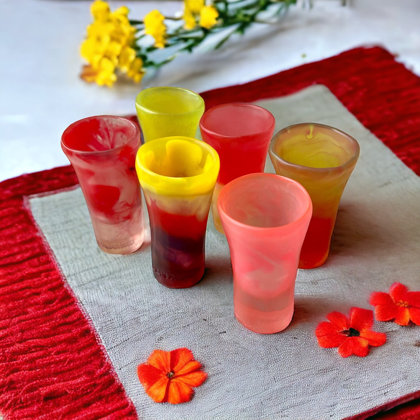 2 SHOTS Altos 🍶 en Resina Especial 50 ml.