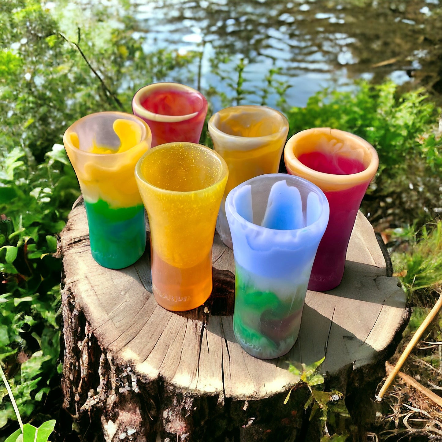 2 SHOTS Altos 🍶 en Resina Especial 50 ml.