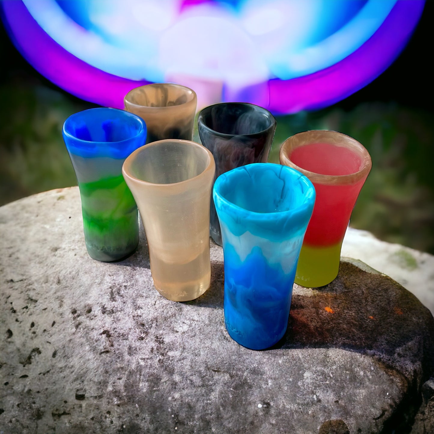 2 SHOTS Altos 🍶 en Resina Especial 50 ml.