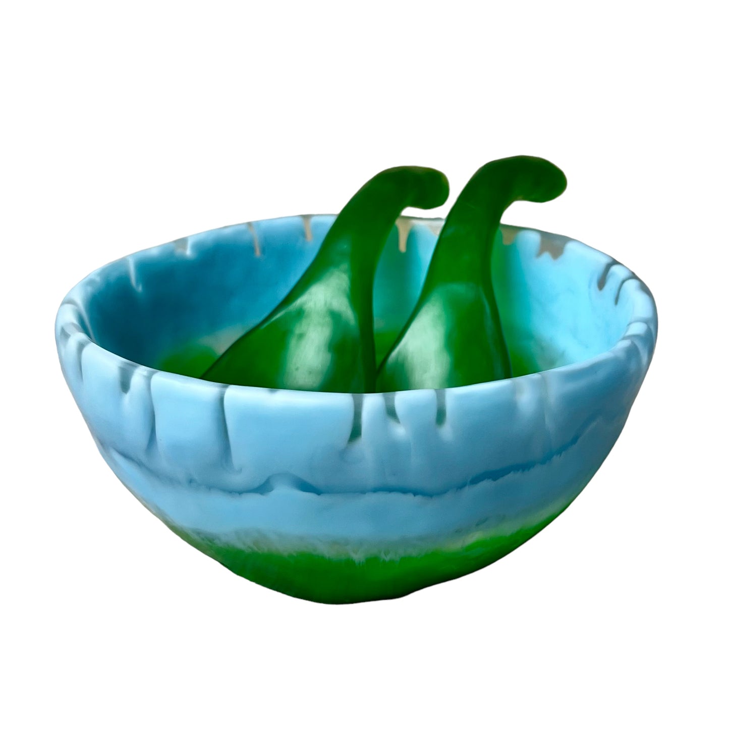 1 TAZA Grande 🥗 1 juego de Cucharones para servir en Resina Especial