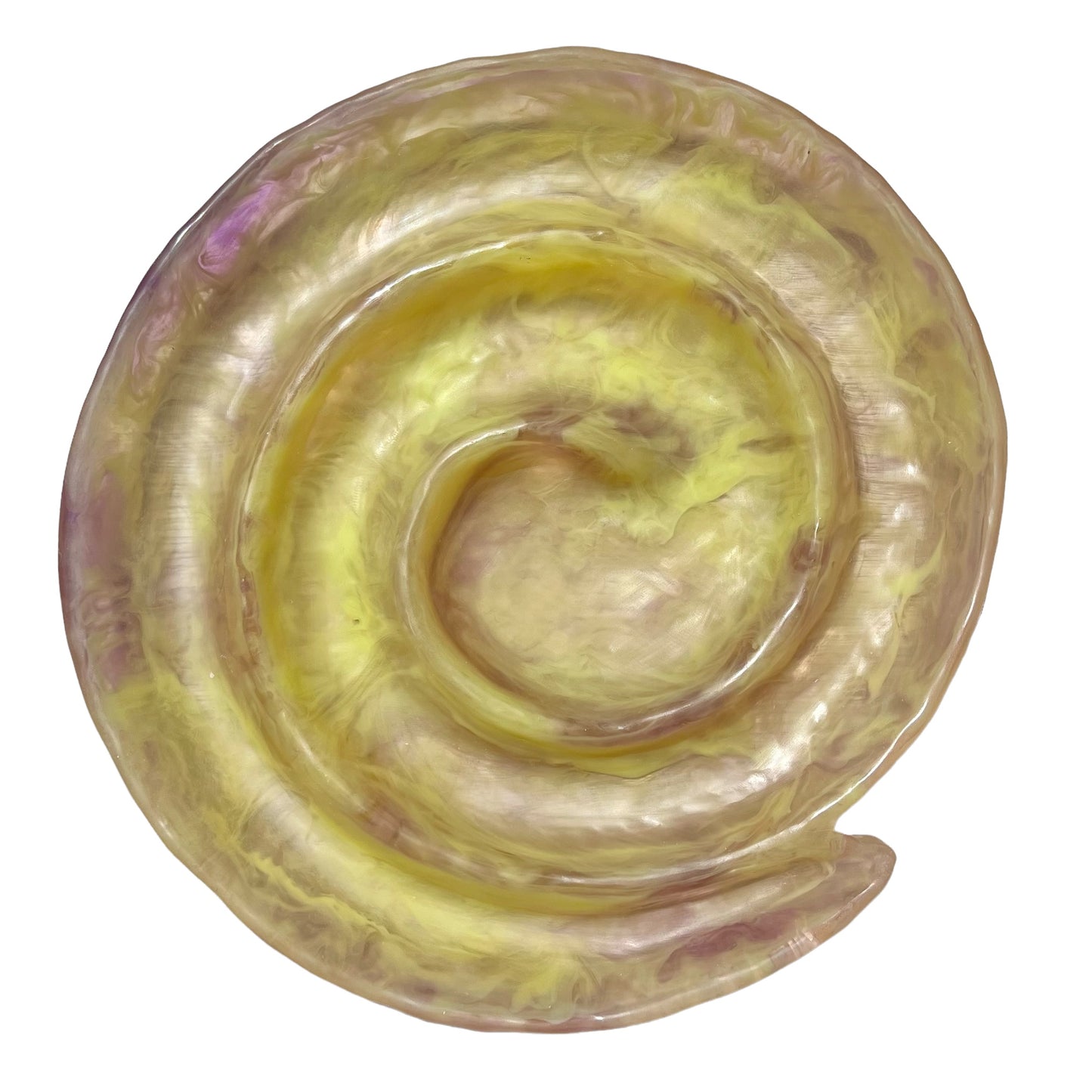 1 BANDEJA Espiral 🌀 Grande en Resina Especial 30 cms