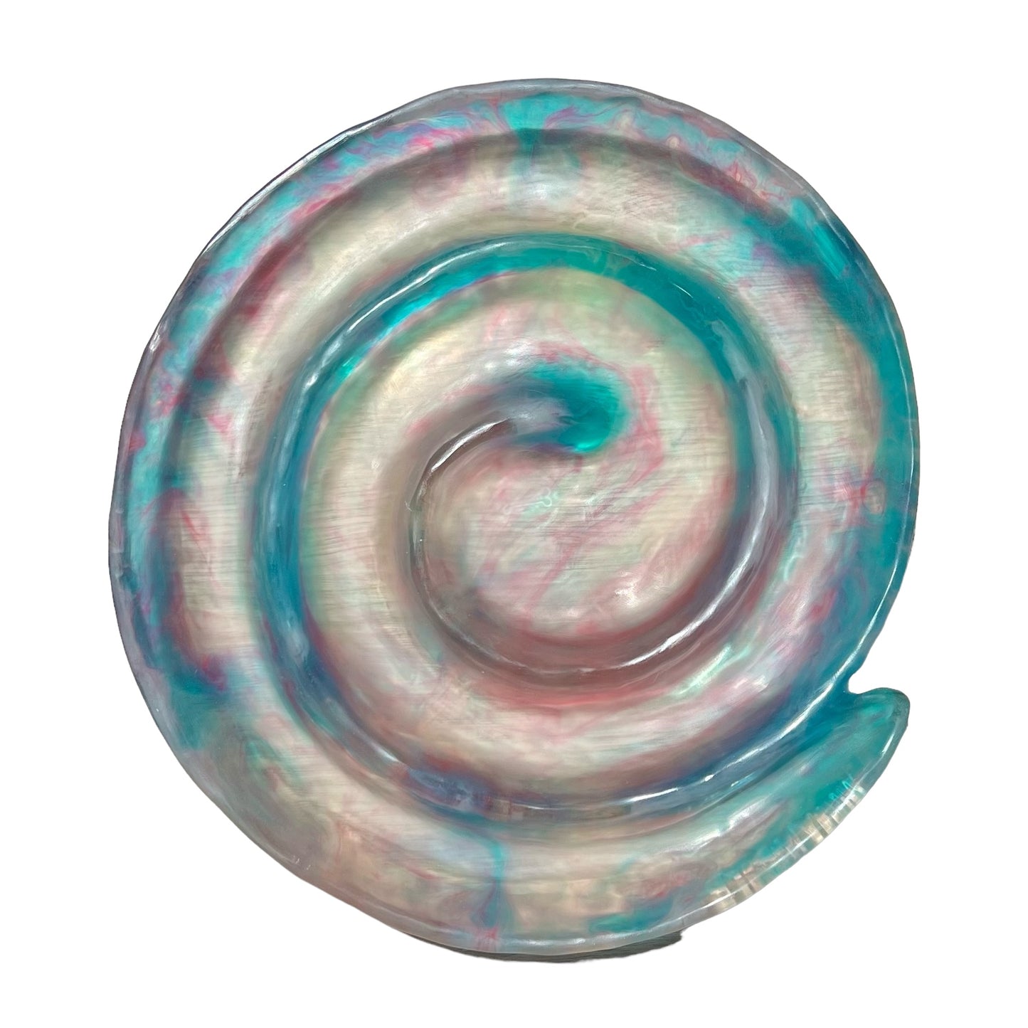 1 BANDEJA Espiral 🌀 Grande en Resina Especial 30 cms