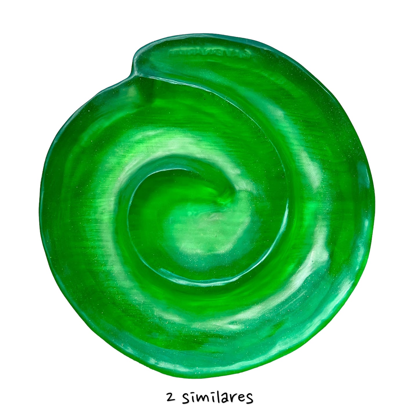 1 BANDEJA Espiral 🌀 Pequeña en Resina Especial