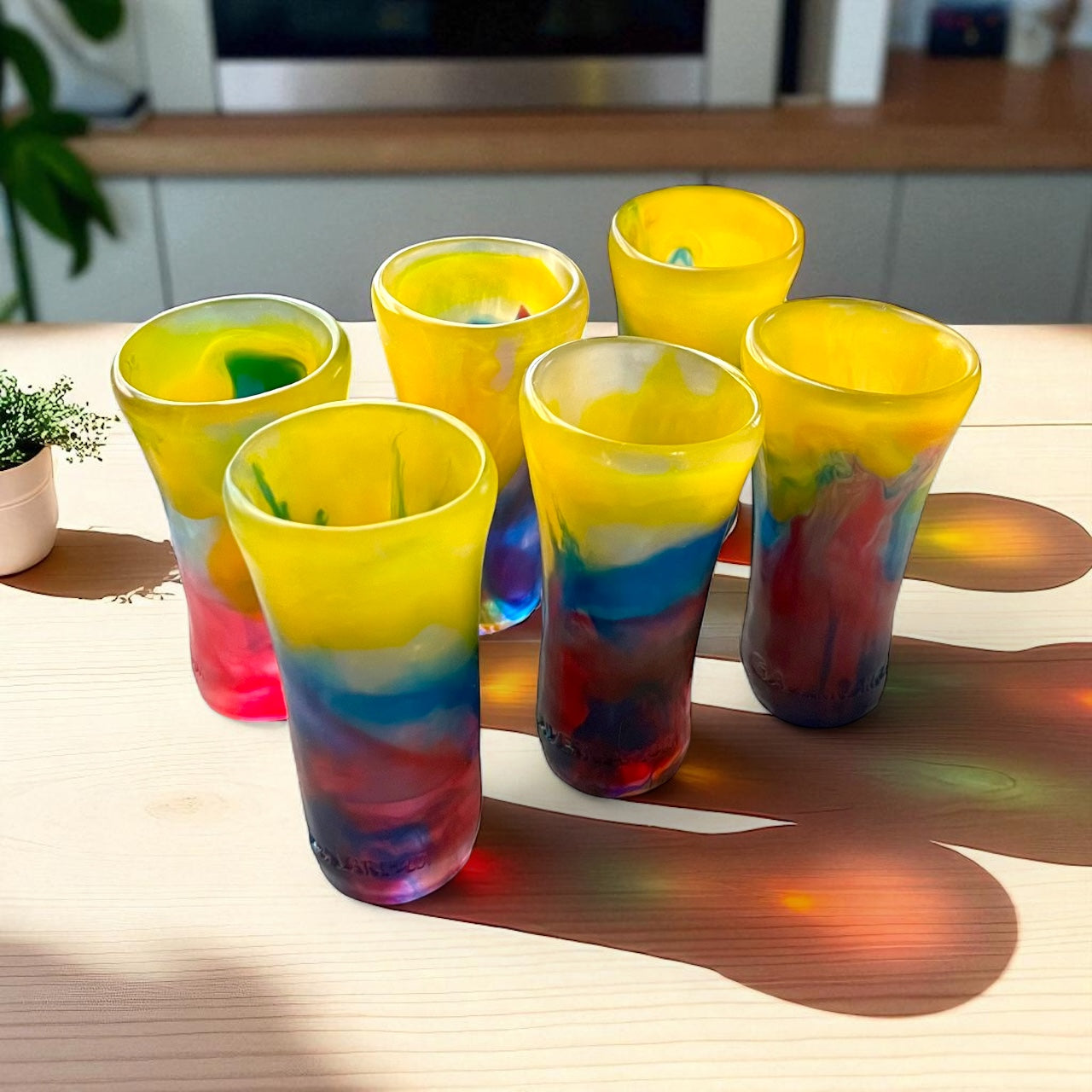 2 SHOTS Altos 🍶 en Resina Especial 50 ml.