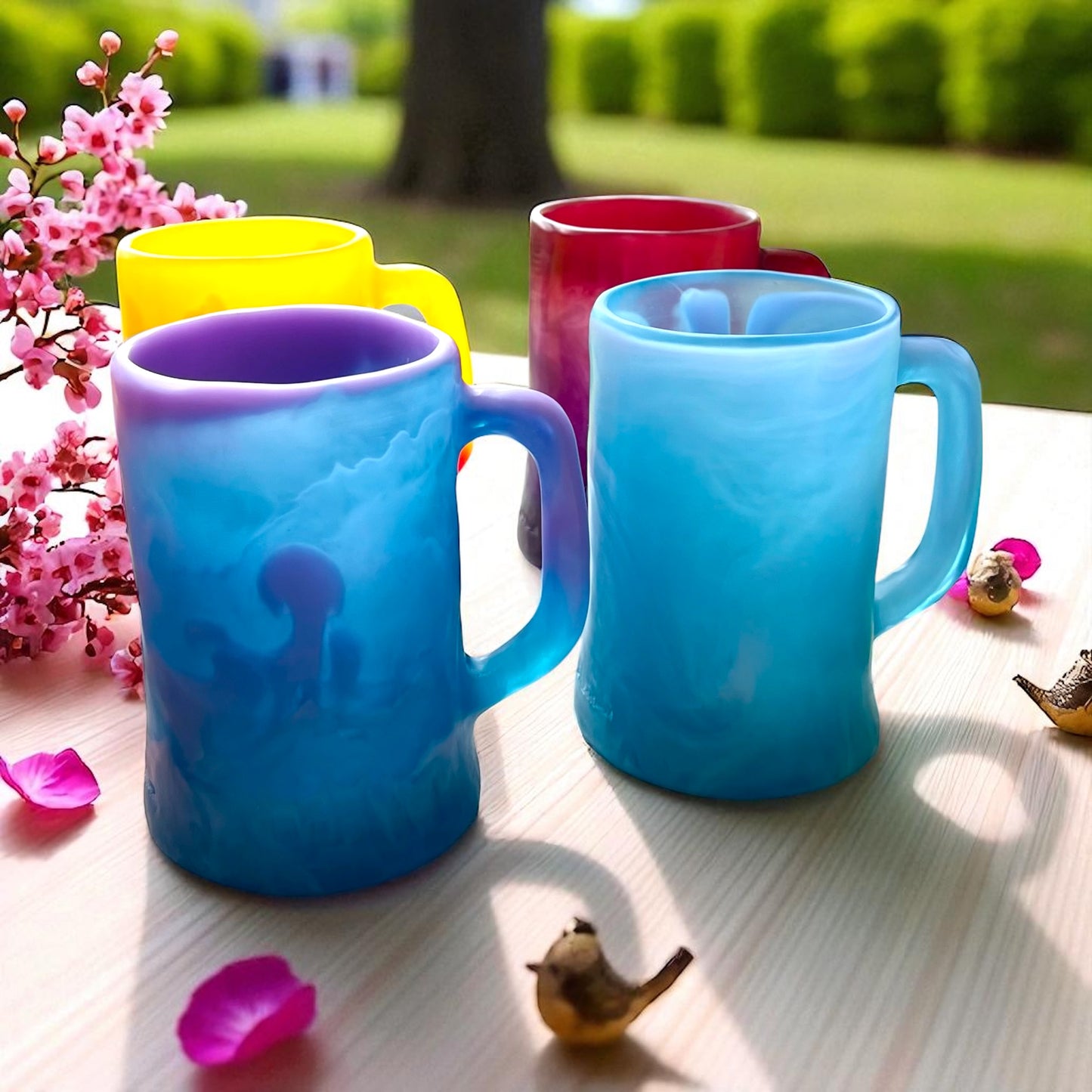 1 VASO 🍺 JARRA de CERVEZA en Resina Especial 400 ml