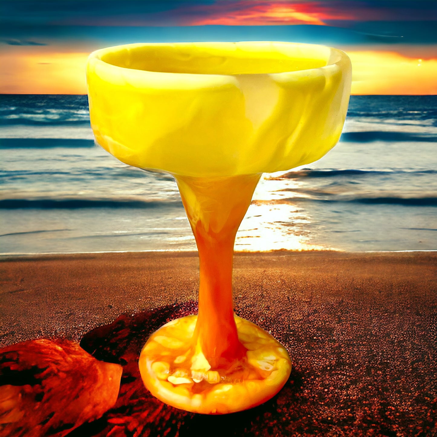 1 COPA Margarita 🍹 en Resina Especial 375 ml.