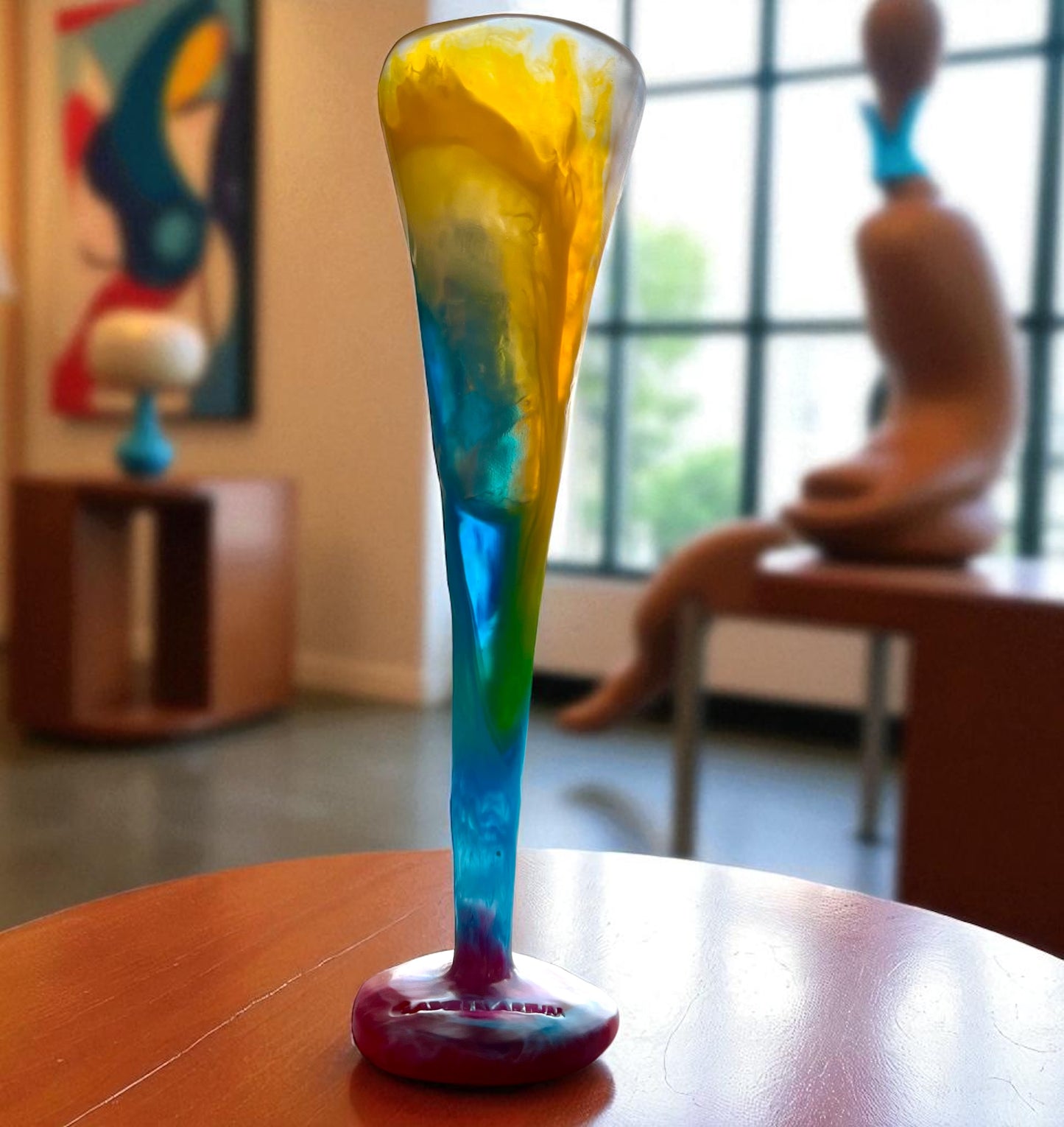 1 COPA Champagne 🥂 en Resina Especial 150 ml.