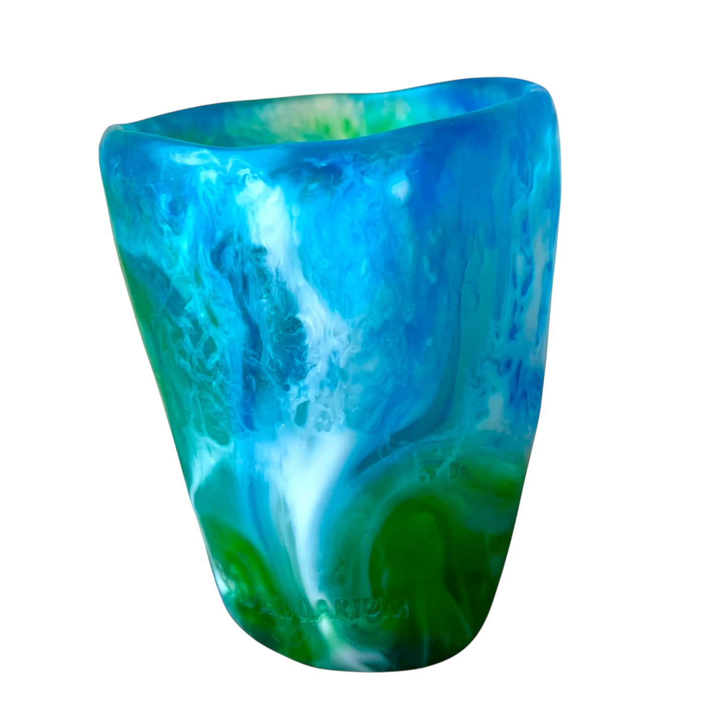 1 VASO redondo BAJO 🥛 en Resina Especial 250 ml.