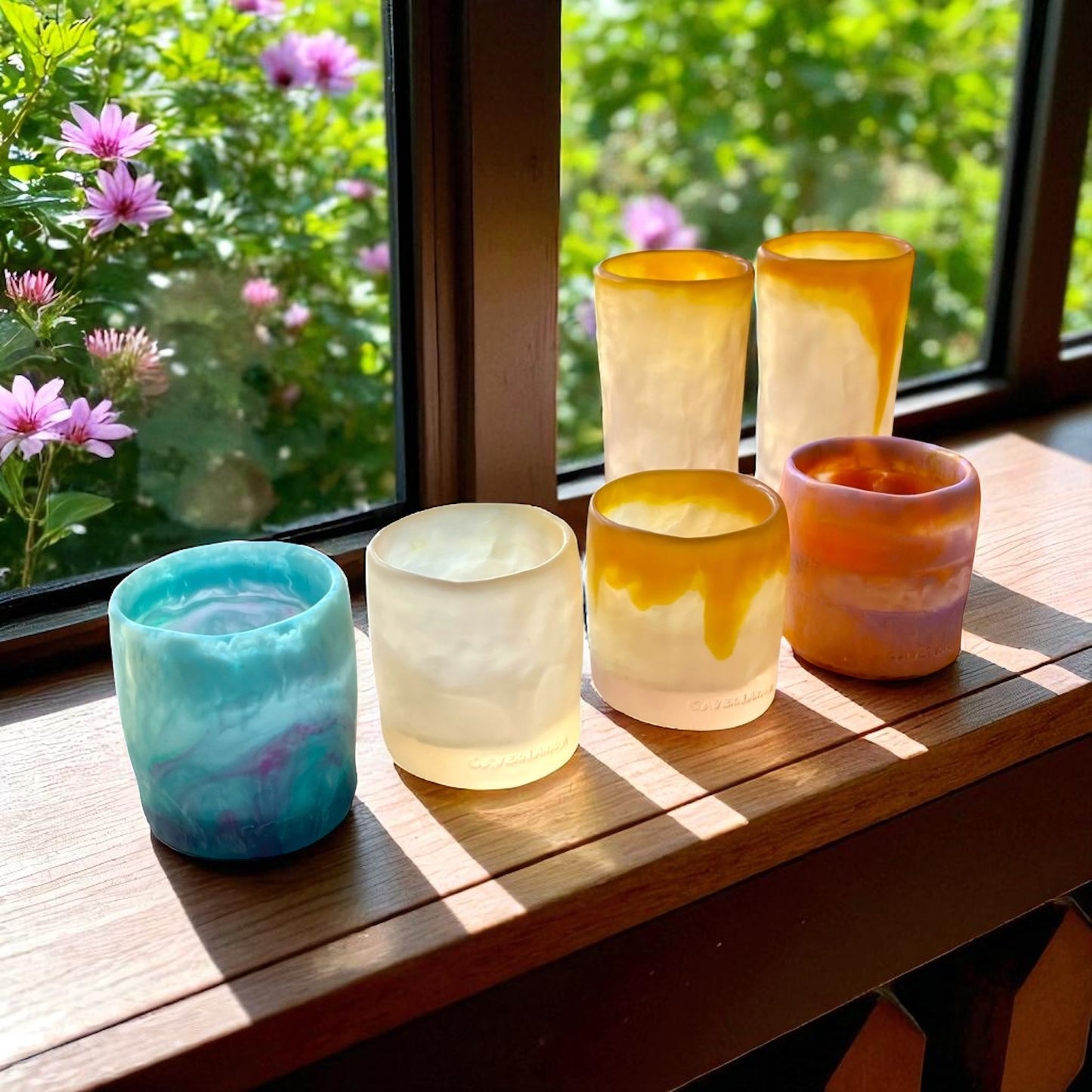 1 VASO Rocka o WHISKY 🥃 en Resina Especial 300 ml.