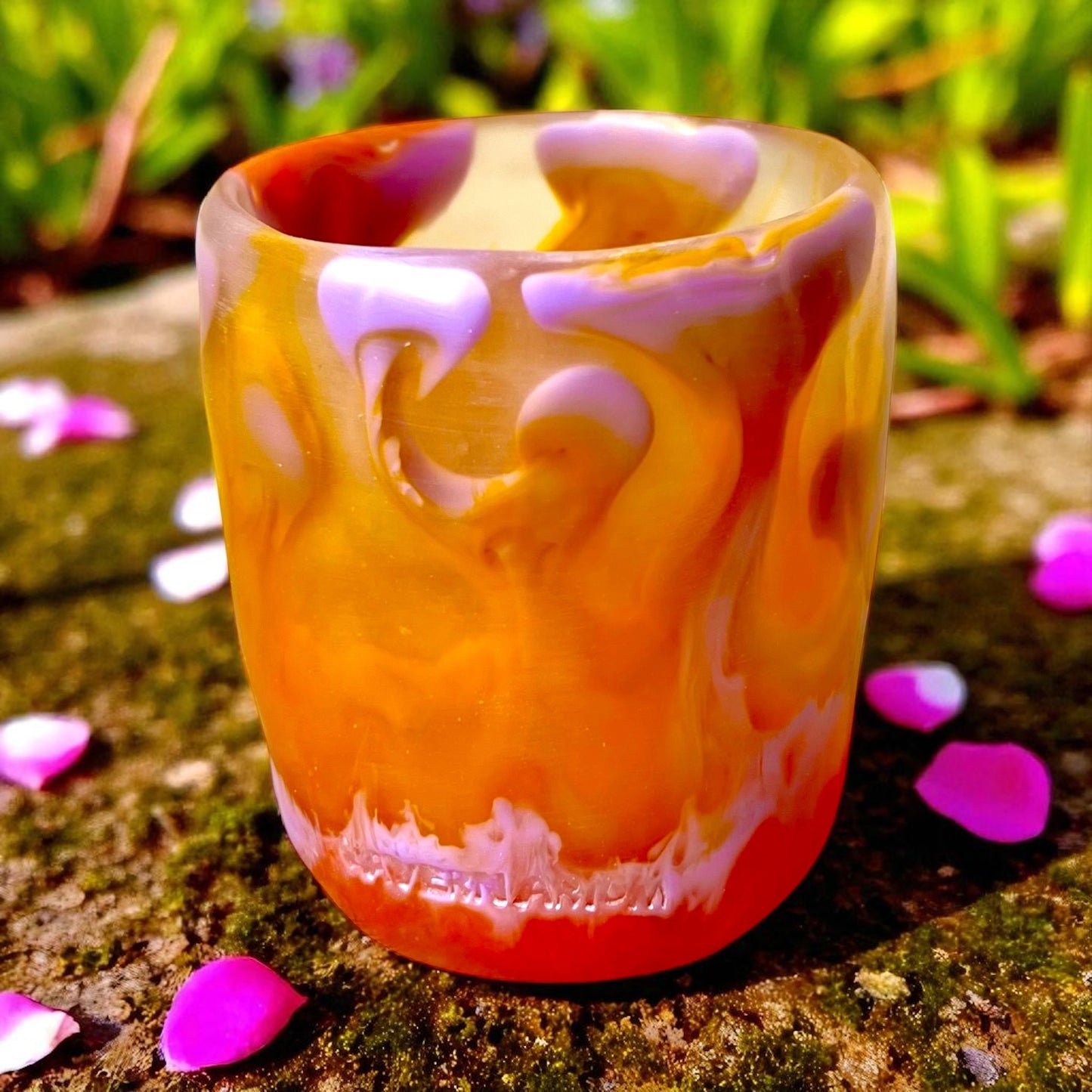 1 VASO Rocka o WHISKY 🥃 en Resina Especial 300 ml.