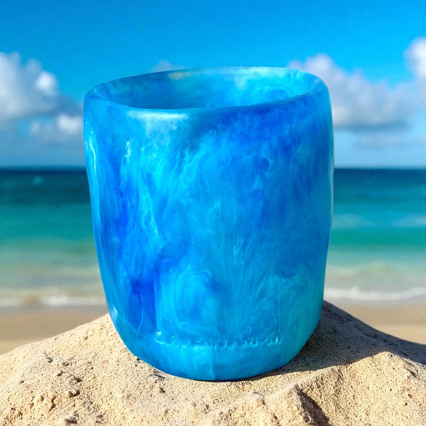 1 VASO Rocka o WHISKY 🥃 en Resina Especial 300 ml.