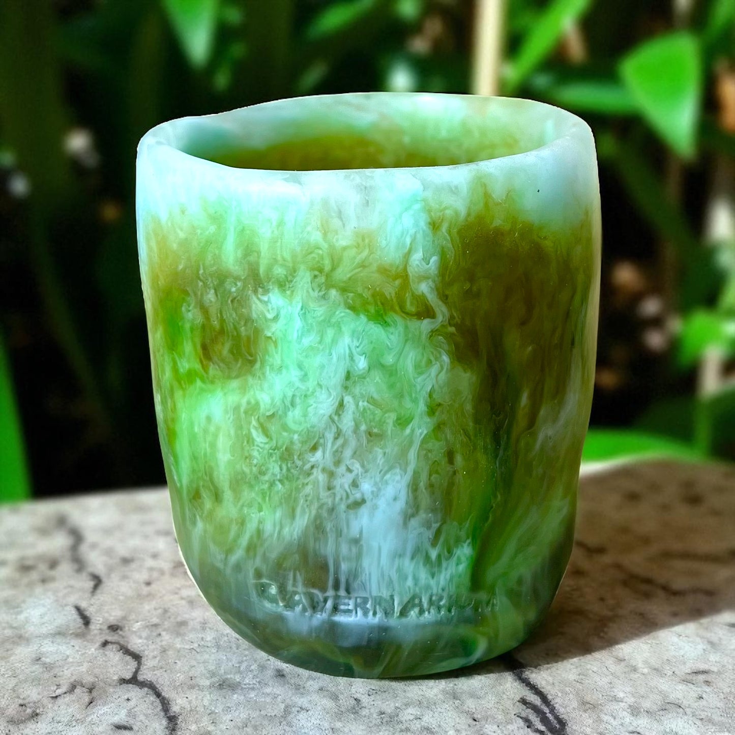 1 VASO Rocka o WHISKY 🥃 en Resina Especial 300 ml.