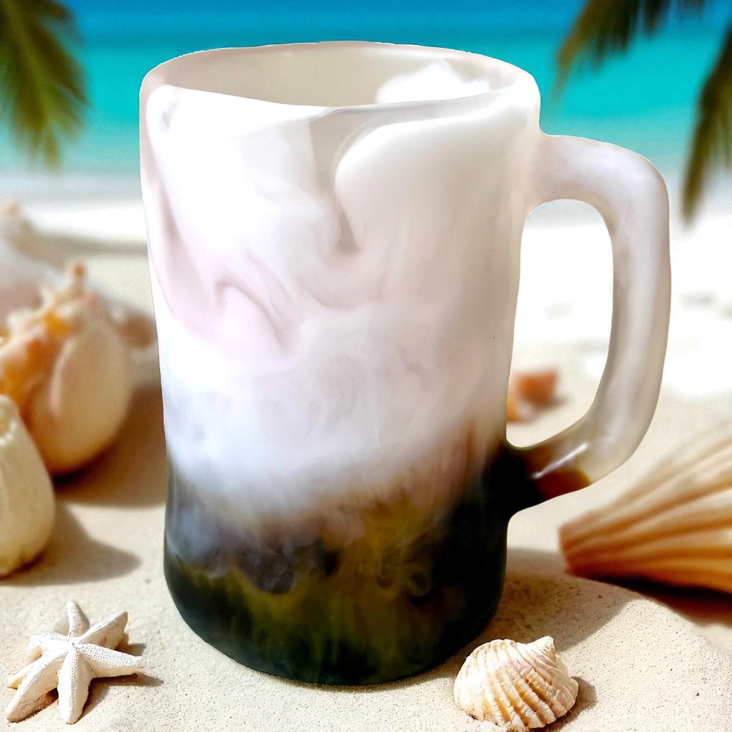 1 VASO 🍺 JARRA de CERVEZA en Resina Especial 400 ml