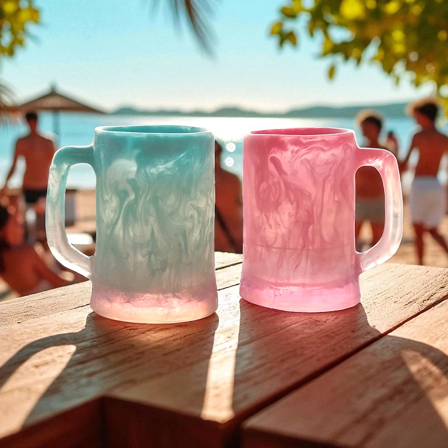 1 VASO 🍺 JARRA de CERVEZA en Resina Especial 400 ml