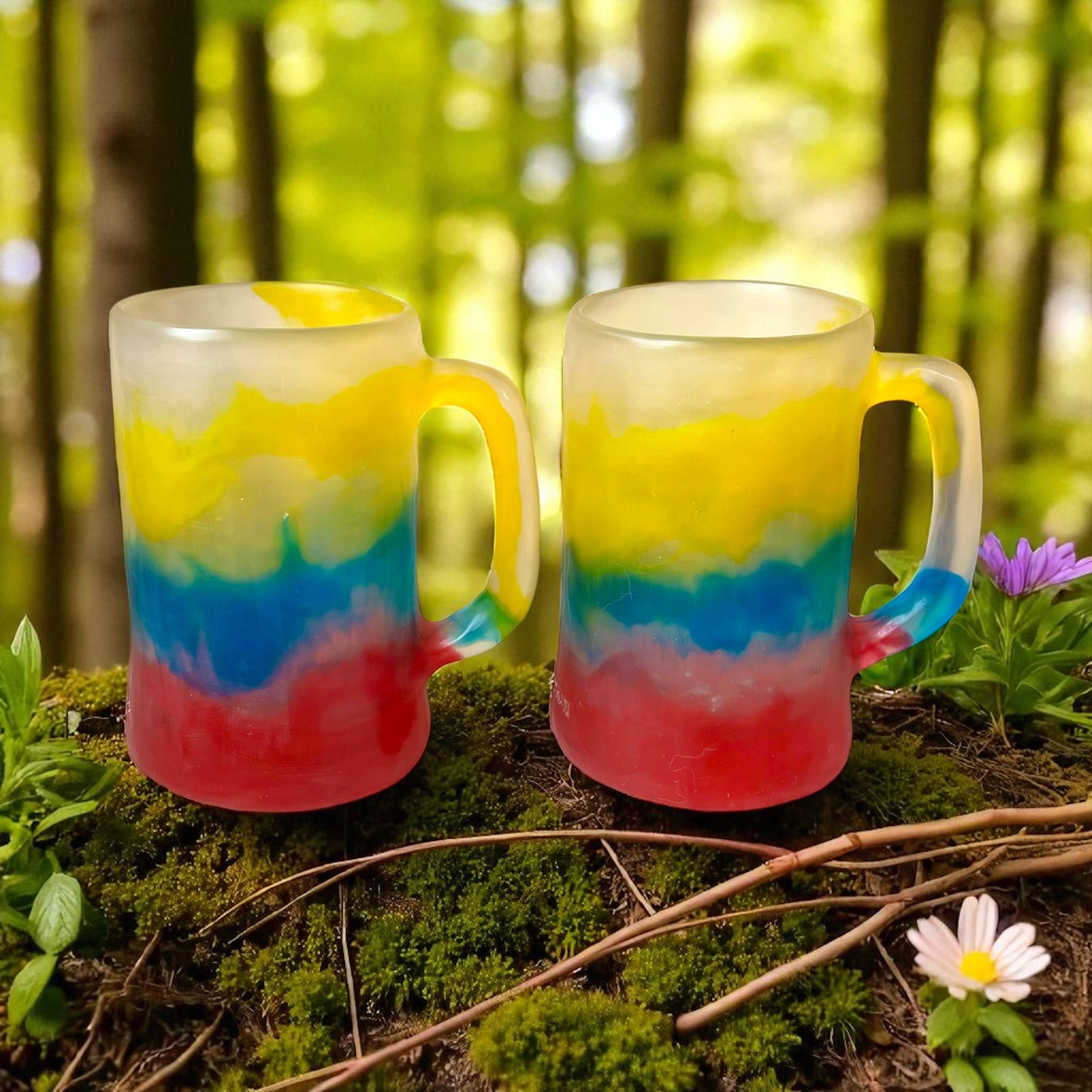 1 VASO 🍺 JARRA de CERVEZA en Resina Especial 400 ml