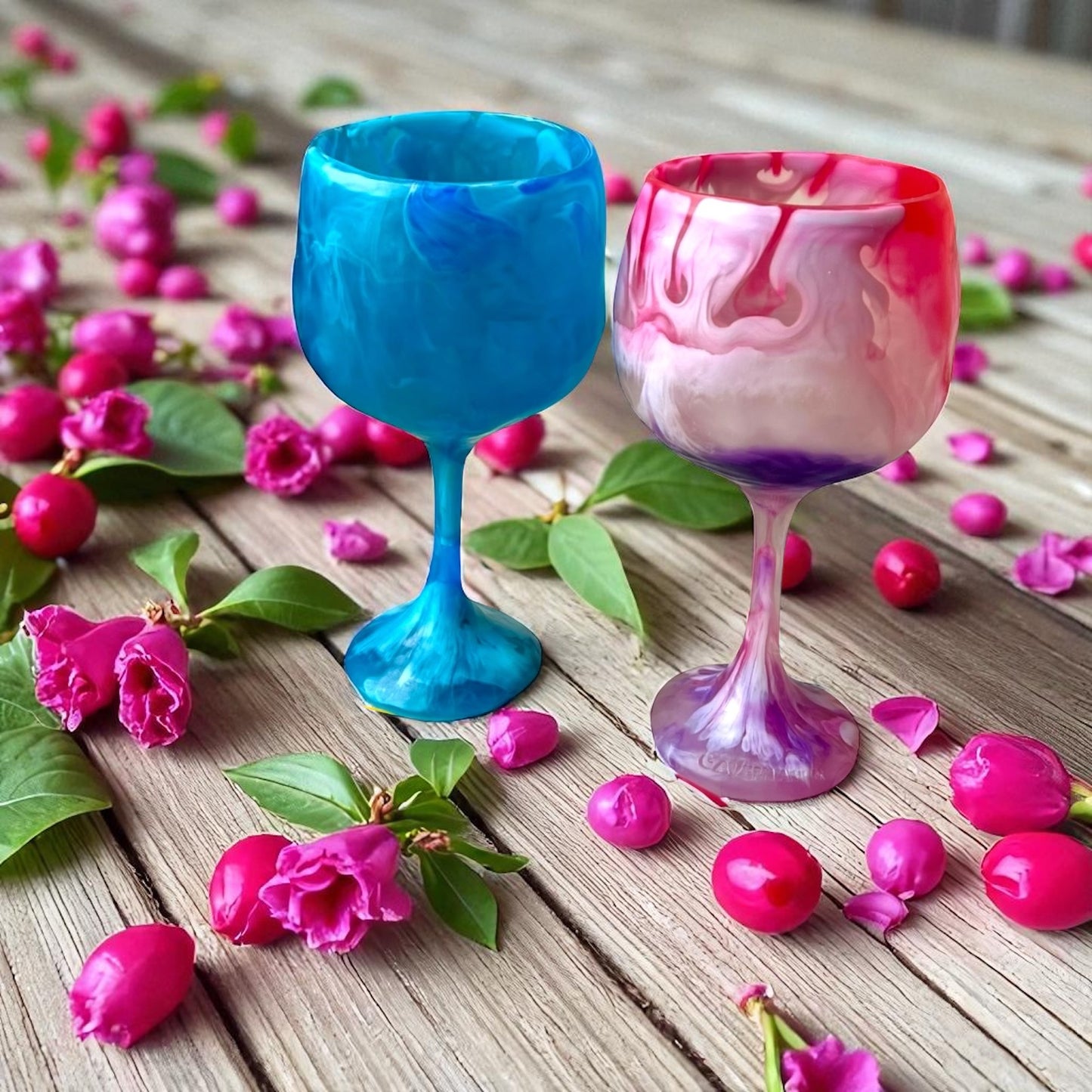 1 COPA Ginebra 🍹 en Resina Especial 475 ml.