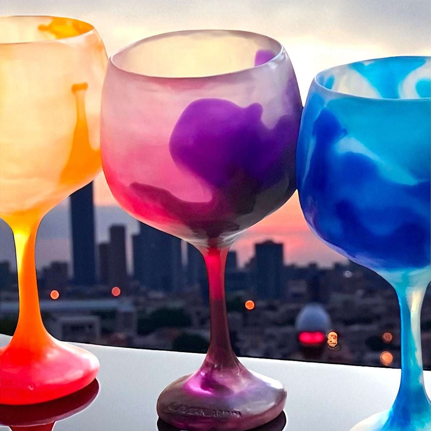 1 COPA Ginebra 🍹 en Resina Especial 475 ml.