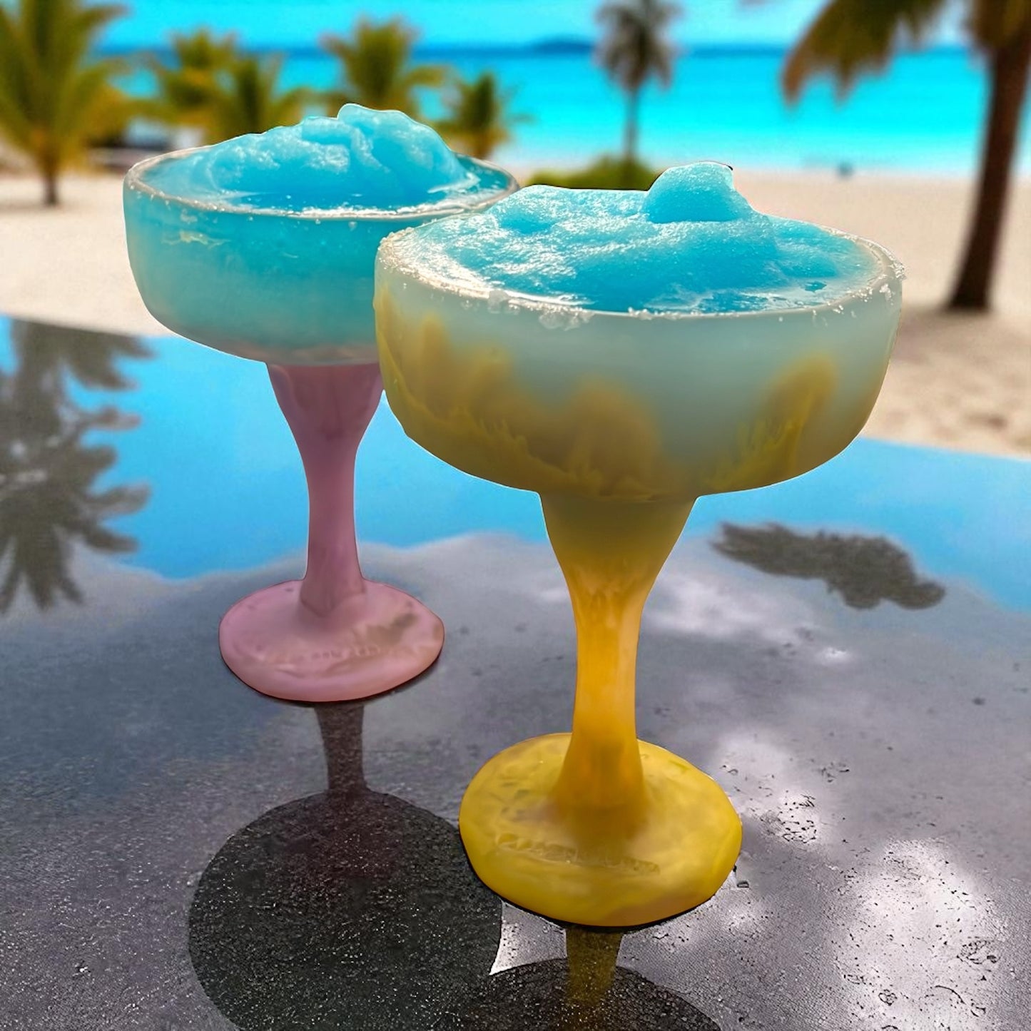 1 COPA Margarita 🍹 en Resina Especial 375 ml.