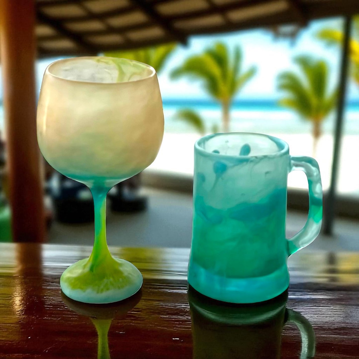 1 COPA Ginebra 🍹 en Resina Especial 475 ml.