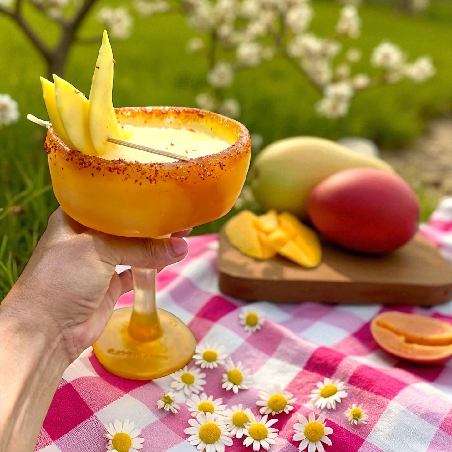 1 COPA Margarita 🍹 en Resina Especial 375 ml.