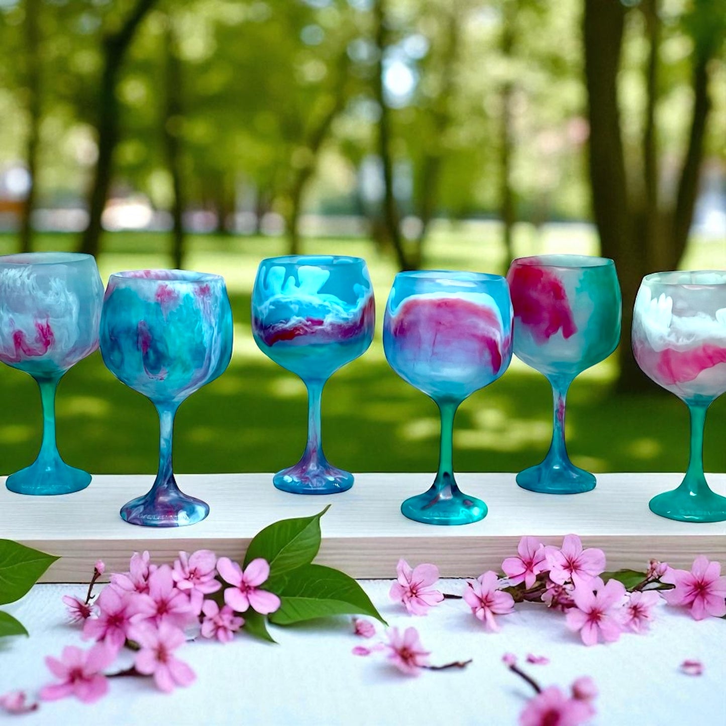 1 COPA Ginebra 🍹 en Resina Especial 475 ml.