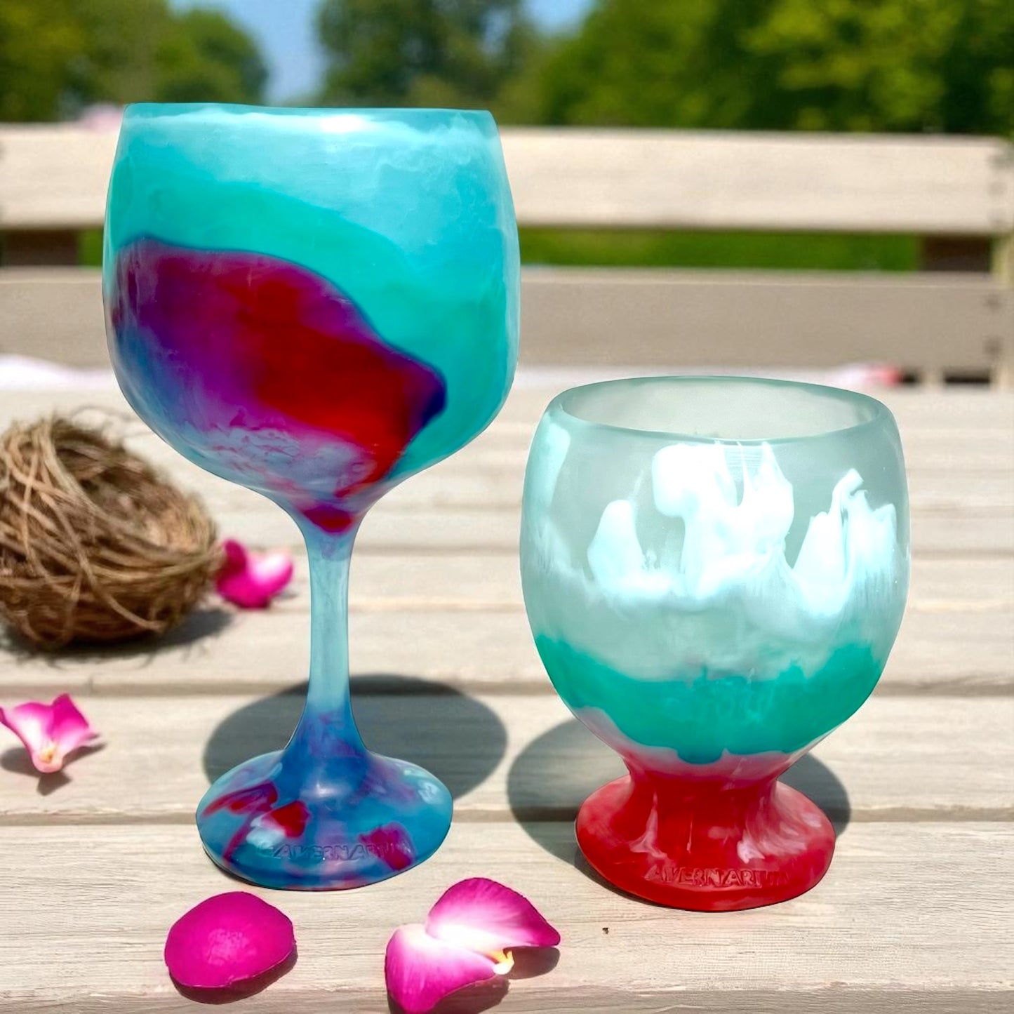 1 COPA Ginebra 🍹 en Resina Especial 475 ml.