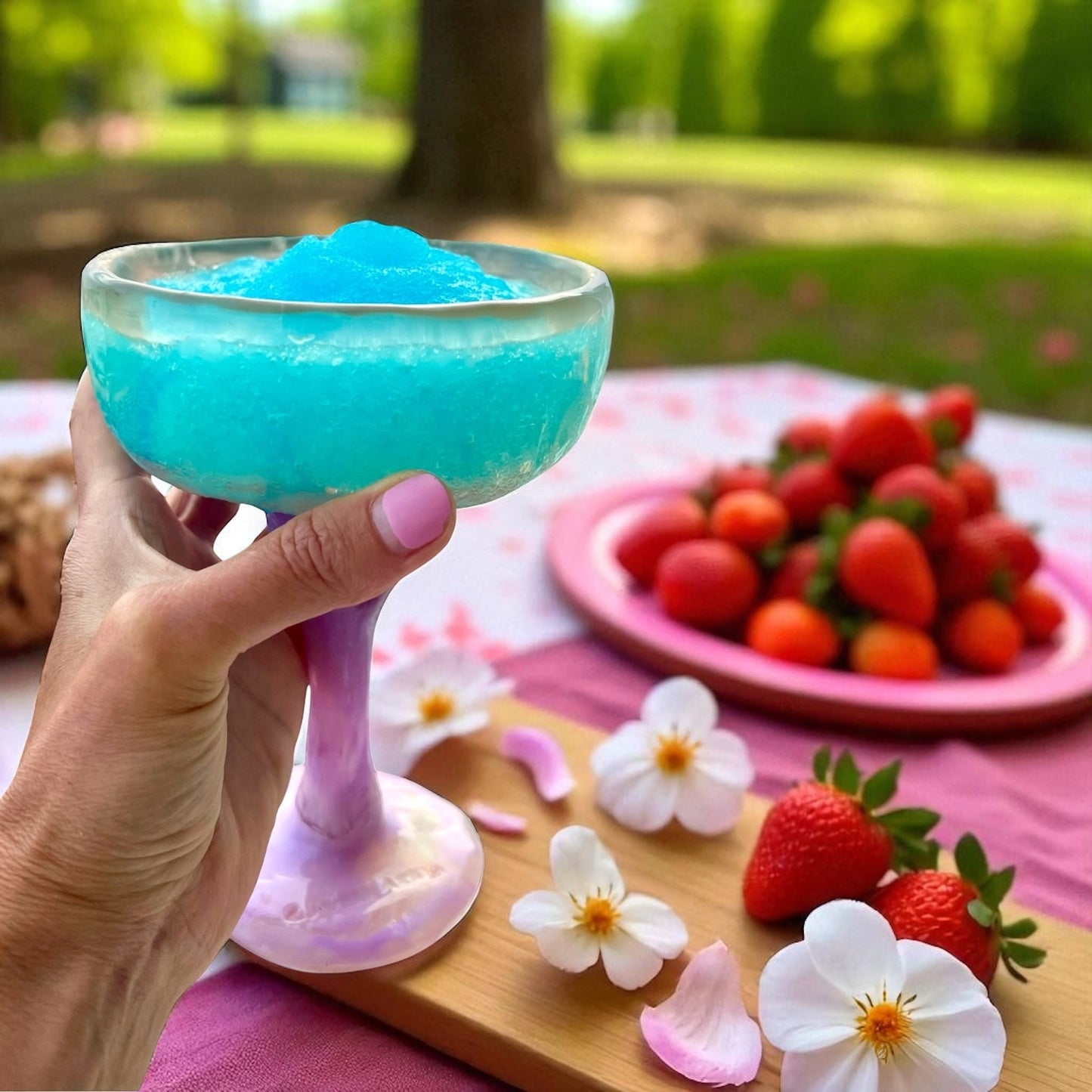 1 COPA Margarita 🍹 en Resina Especial 375 ml.