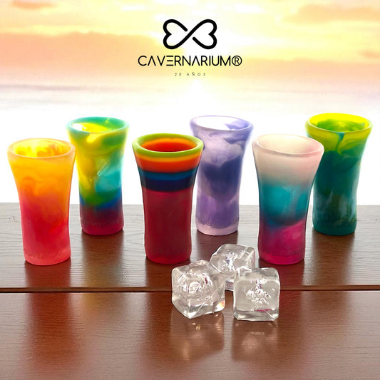 2 SHOTS Altos 🍶 en Resina Especial 50 ml.