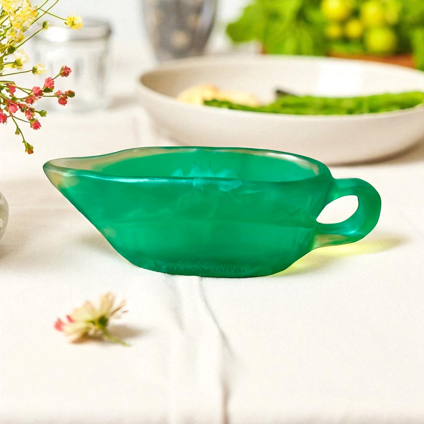 1 JARRA 🫖 Pequeña Salsera en Resina Especial 175 ml.