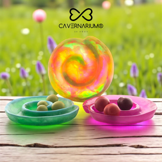 1 BANDEJA Espiral 🌀 Pequeña en Resina Especial