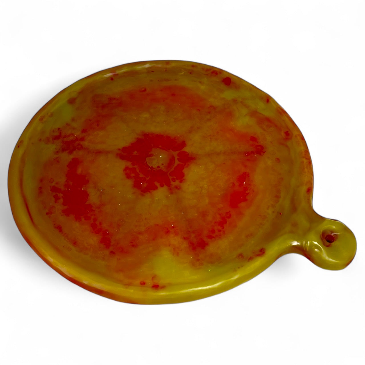 BANDEJA para Pizza 🍕 38 cms Mango Ergonómico en Resina Especial