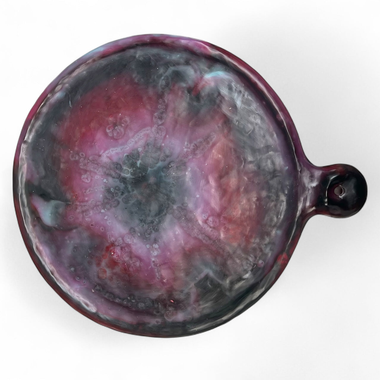 BANDEJA para Pizza 🍕 38 cms Mango Ergonómico en Resina Especial