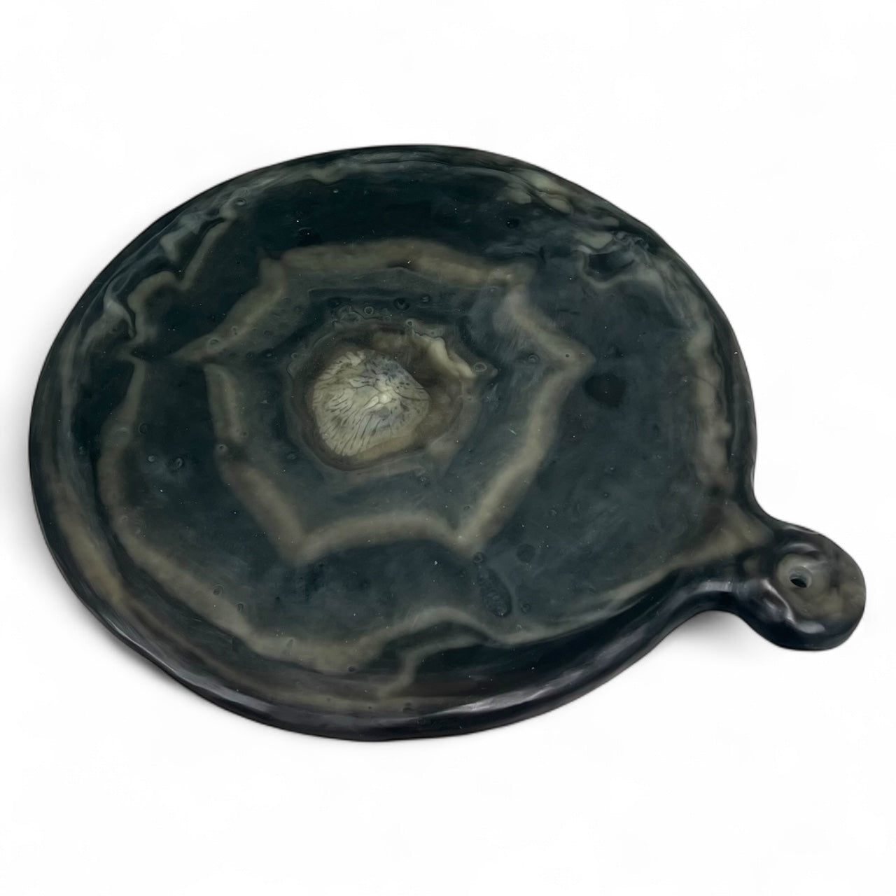 BANDEJA para Pizza 🍕 38 cms Mango Ergonómico en Resina Especial