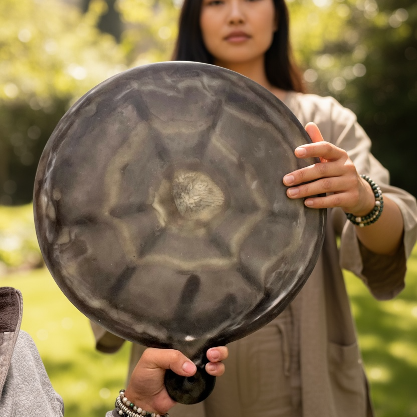 BANDEJA para Pizza 🍕 38 cms Mango Ergonómico en Resina Especial