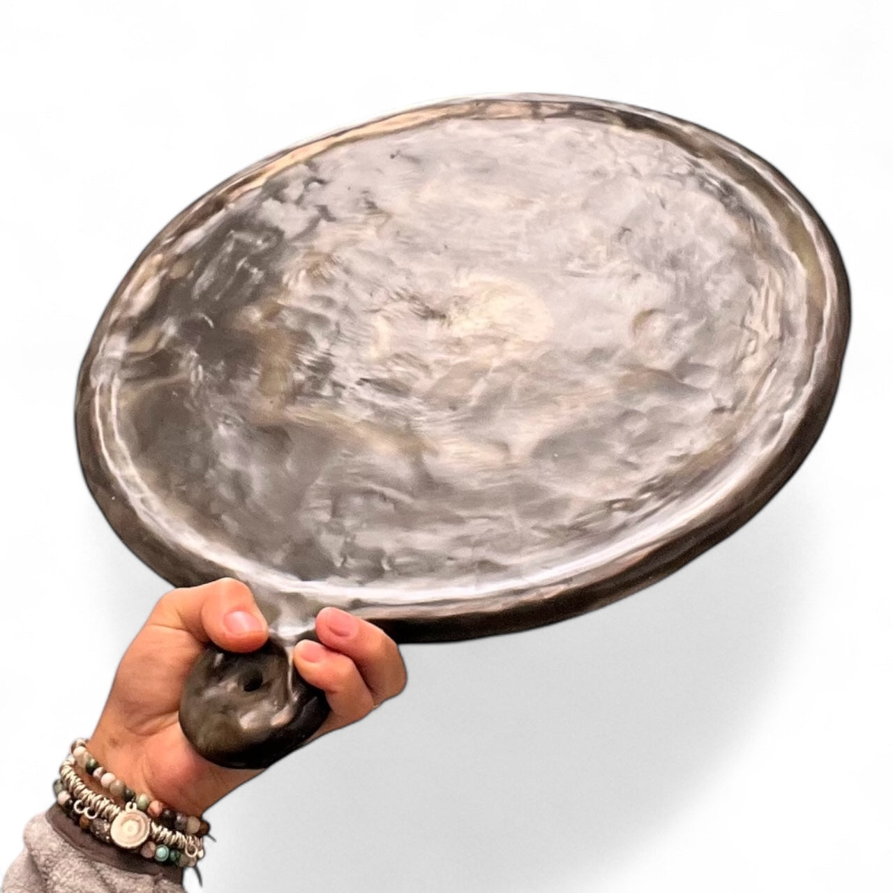 BANDEJA para Pizza 🍕 38 cms Mango Ergonómico en Resina Especial